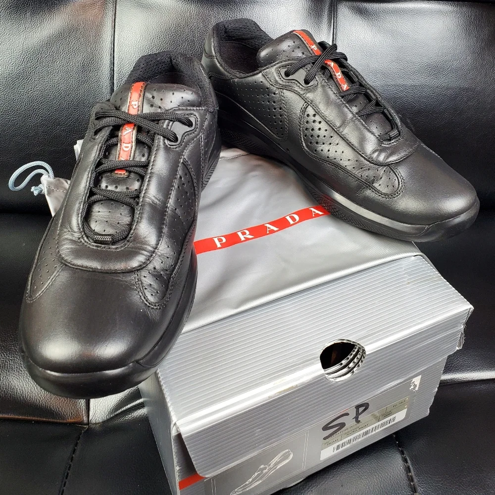 PRADA AMERICAS CUP TRIPLE BLACK ITALY ๐ฎ๐น - Picture 8 of 10